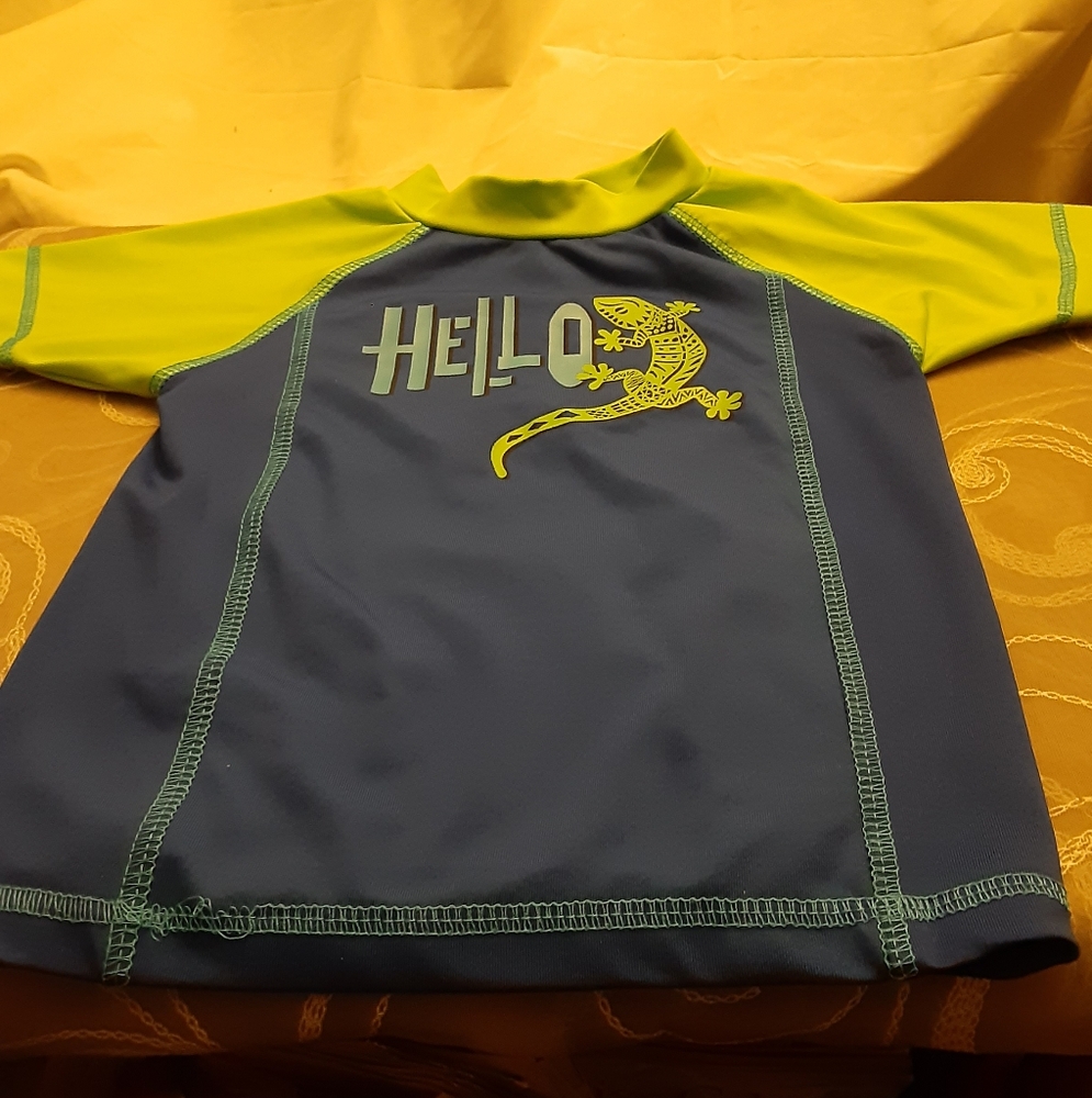 Lily & Dan Toddler Boys Rash Guard